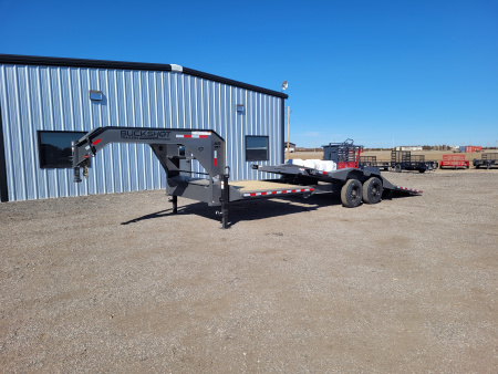 New 2026 Buckshot 102"x26' Gooseneck Tilt Trailer W/8k Axles