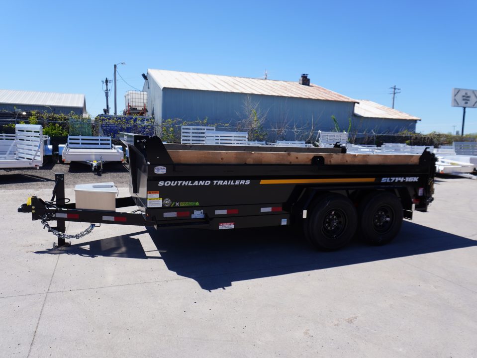 New 2026 Southland Trailers SL 7x14ft Dump Trailer