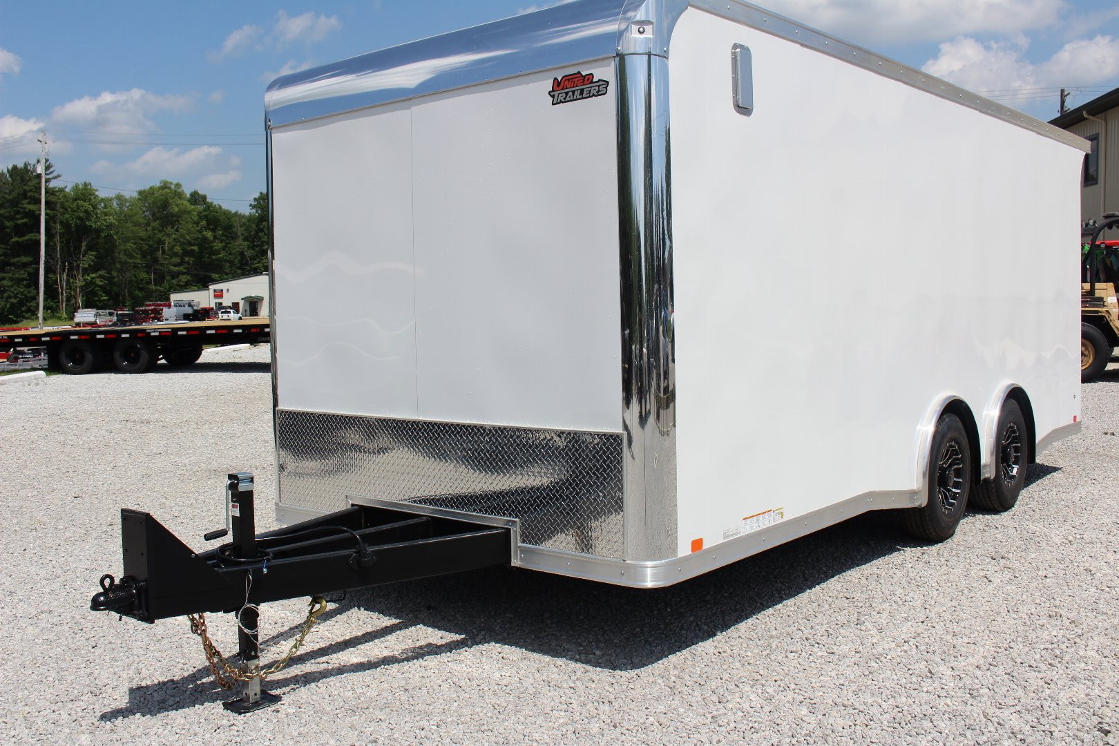 New 2026 United UXT Commercial Grade Cargo Trailer - 8.5 'x 20' - 7' Interior Height - Rear Ramp Door - Extended Tongue - 9900# GVW