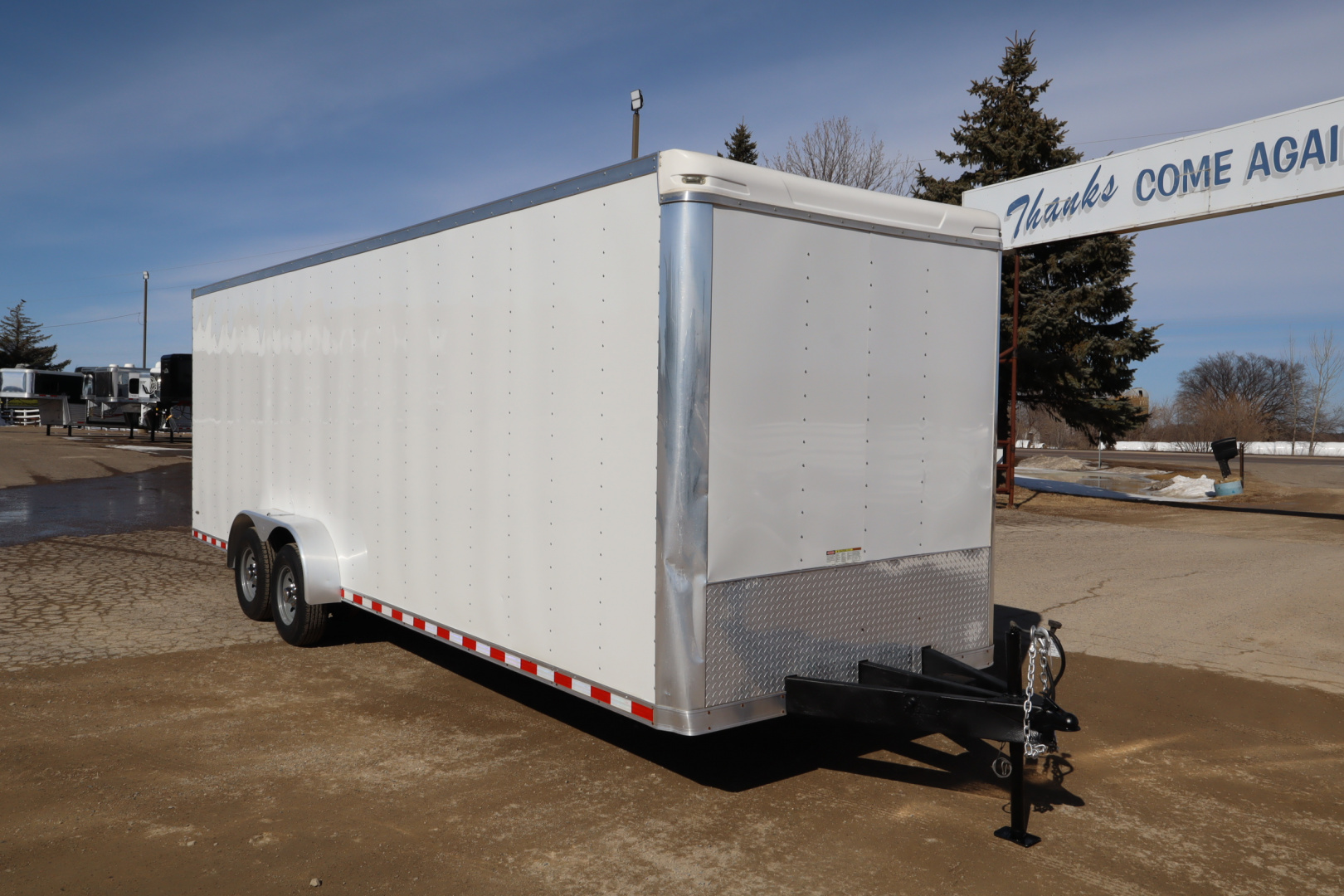 Used 2017 Bravo Trailers 7'X24' Cargo / Enclosed Trailer