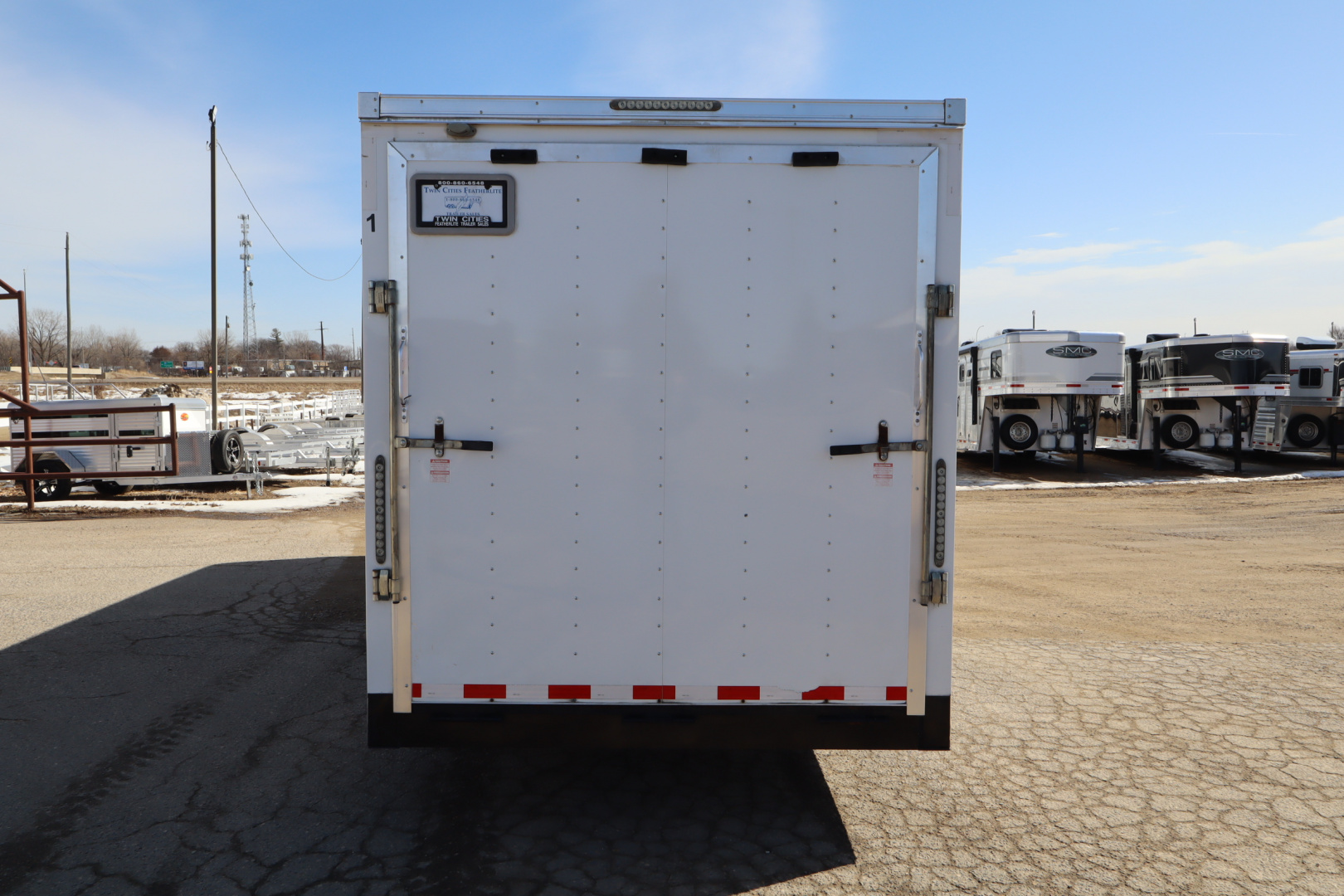 Used 2017 Bravo Trailers 7'X24' Cargo / Enclosed Trailer