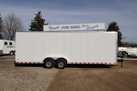 Used 2017 Bravo Trailers 7'X24' Cargo / Enclosed Trailer