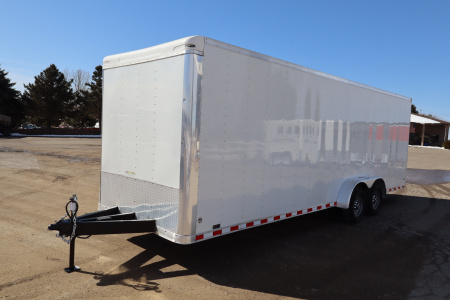 Used 2017 Bravo Trailers 7'X24' Cargo / Enclosed Trailer