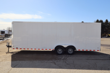 Used 2017 Bravo Trailers 7'X24' Cargo / Enclosed Trailer