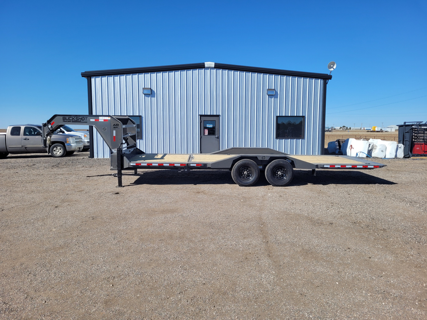 New 2026 Buckshot 102"x24' Gooseneck Tilt Trailer