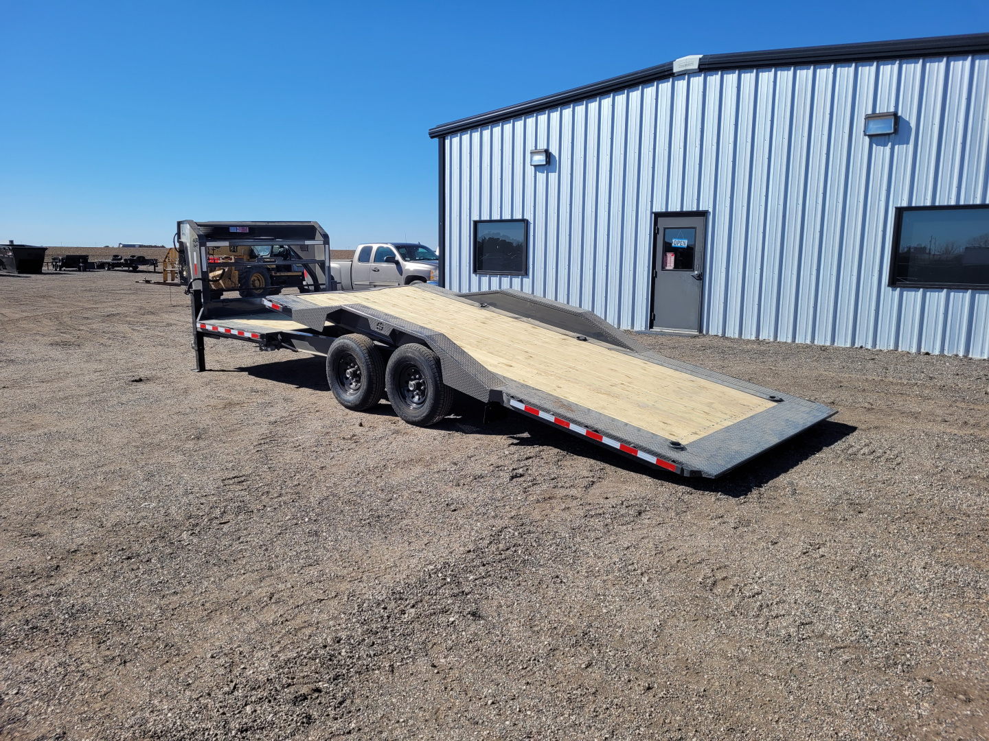 New 2026 Buckshot 102"x24' Gooseneck Tilt Trailer
