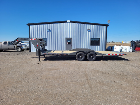 New 2026 Buckshot 102"x24' Gooseneck Tilt Trailer