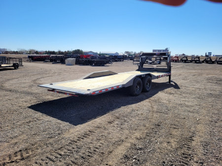 New 2026 Buckshot 102"x24' Gooseneck Tilt Trailer