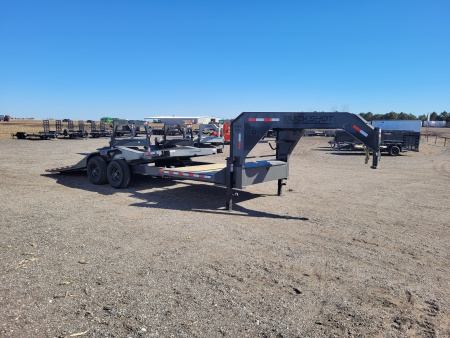 New 2026 Buckshot 102"x24' Gooseneck Tilt Trailer