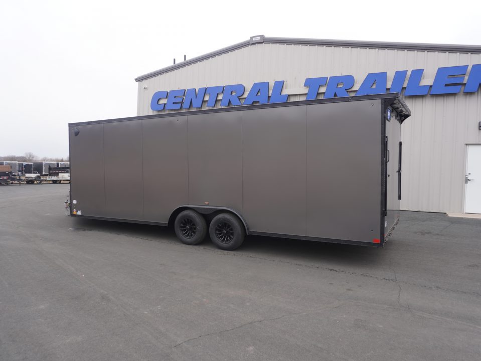 New 2026 Discovery Trailers 8.5x24+5'V Snowmobile Trailer