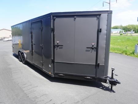 New 2026 Discovery Trailers 8.5x24+5'V Snowmobile Trailer