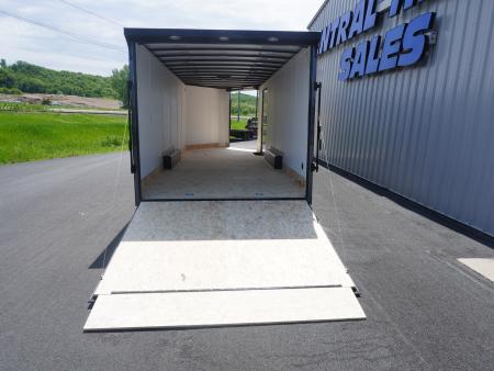 New 2026 Discovery Trailers 8.5x24+5'V Snowmobile Trailer