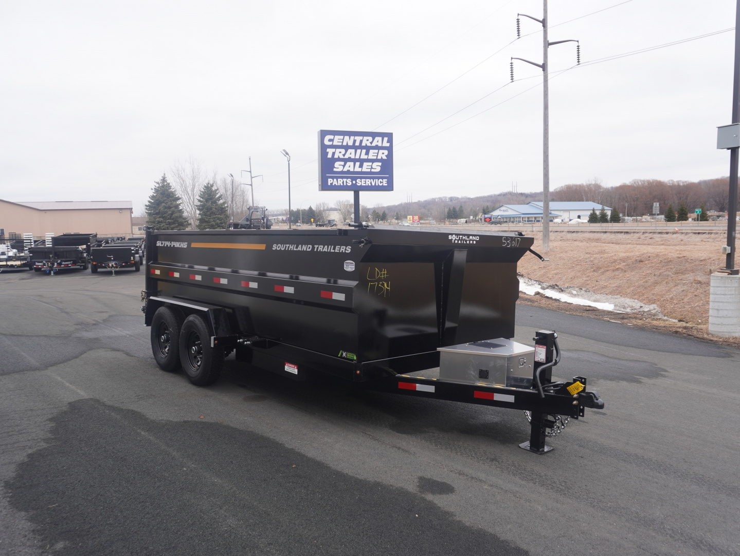 New 2027 Southland Trailers SL 7X14ft Dump Trailer
