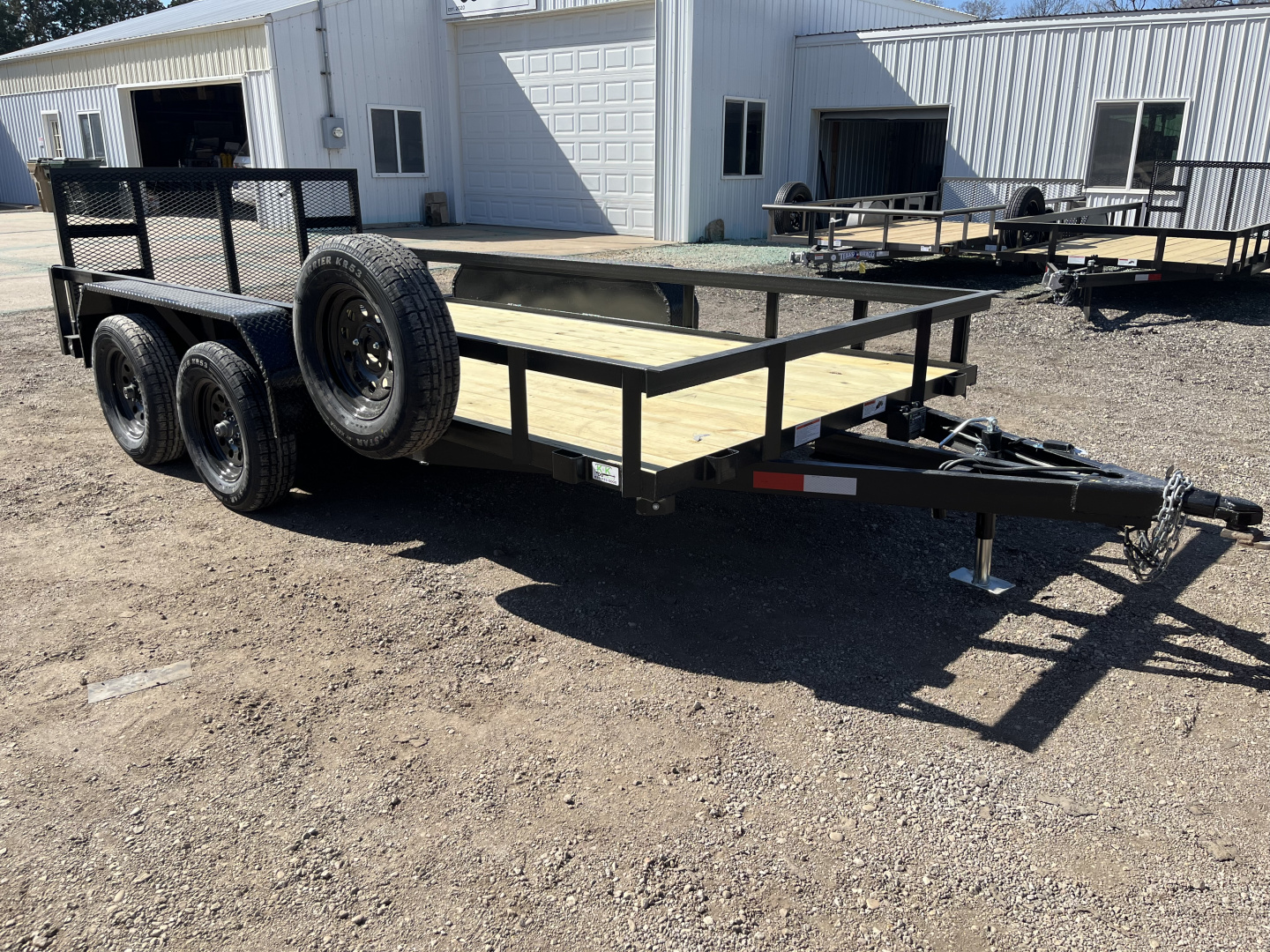 New 2026 Stag Trailers 76"x14' Tandem Dovetail Utility Trailer