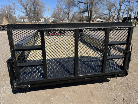 New 2026 Stag Trailers 76"x14' Tandem Dovetail Utility Trailer