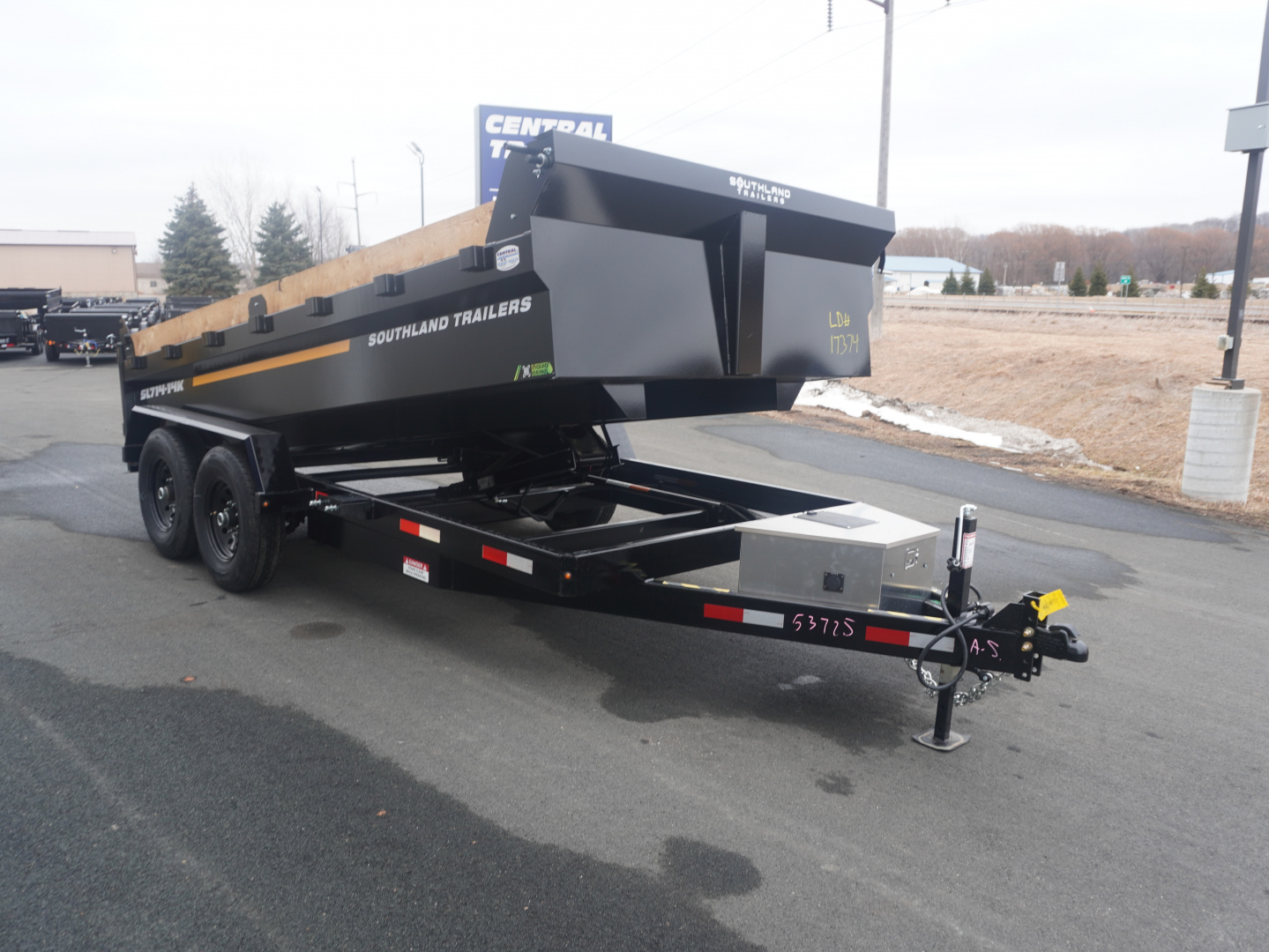 New 2026 Southland Trailers SL 7x14ft Dump Trailer