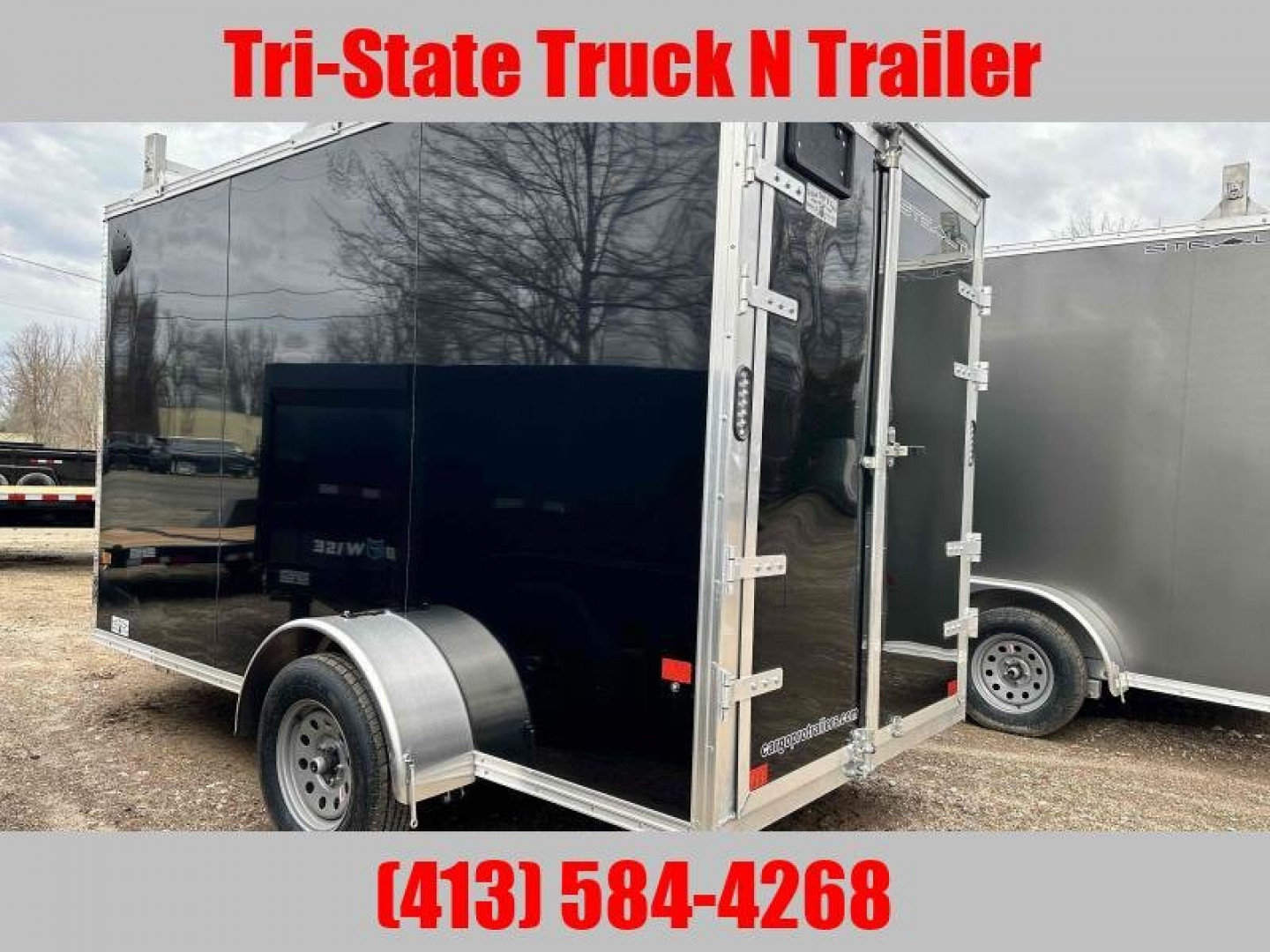 New 2026 Stealth 6x12 Enclosed trailer Barn door Contractor