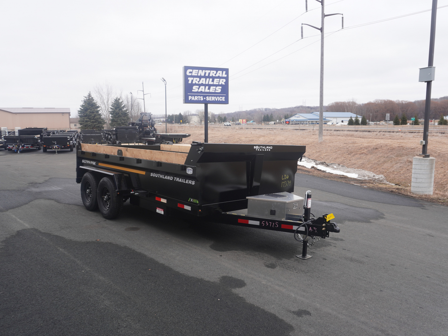 New 2026 Southland Trailers SL 6x12ft Dump Trailer