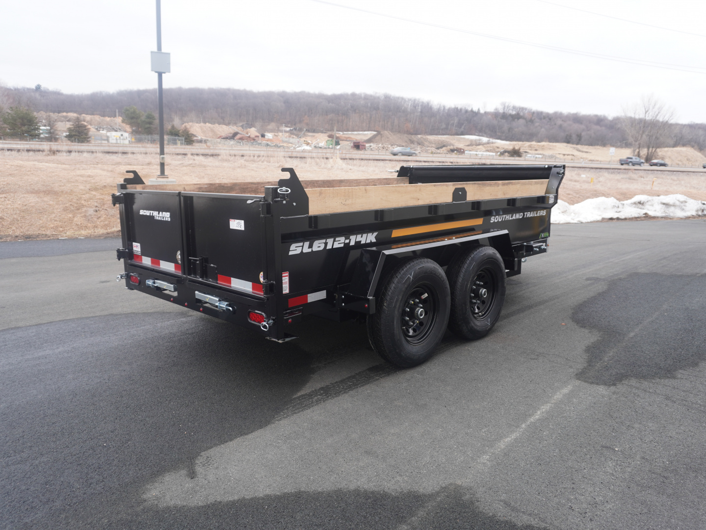 New 2026 Southland Trailers SL 6x12ft Dump Trailer