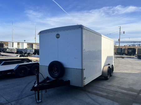 Used 2005 Wells Cargo 7x18 Cargo / Enclosed Trailer