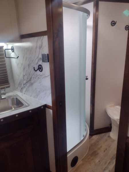 New 2026 Trails West Sierra 3 Horse Trailer w/ 13x13 Living Quarters