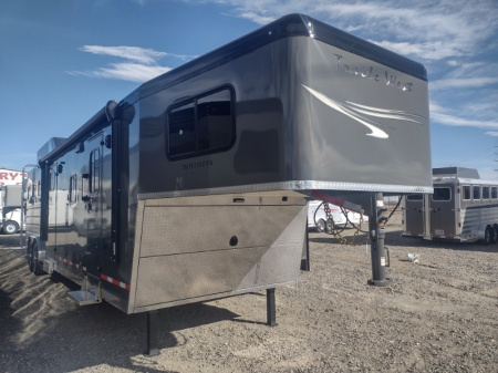 New 2026 Trails West Sierra 3 Horse Trailer w/ 13x13 Living Quarters