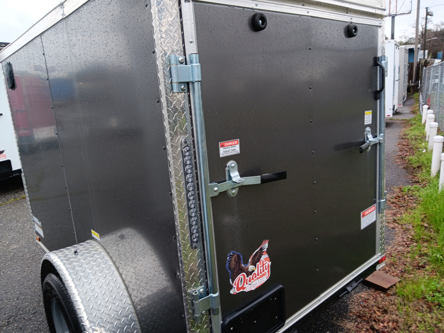 New 2026 Quality Cargo 5X8SA Enclosed Cargo Trailer