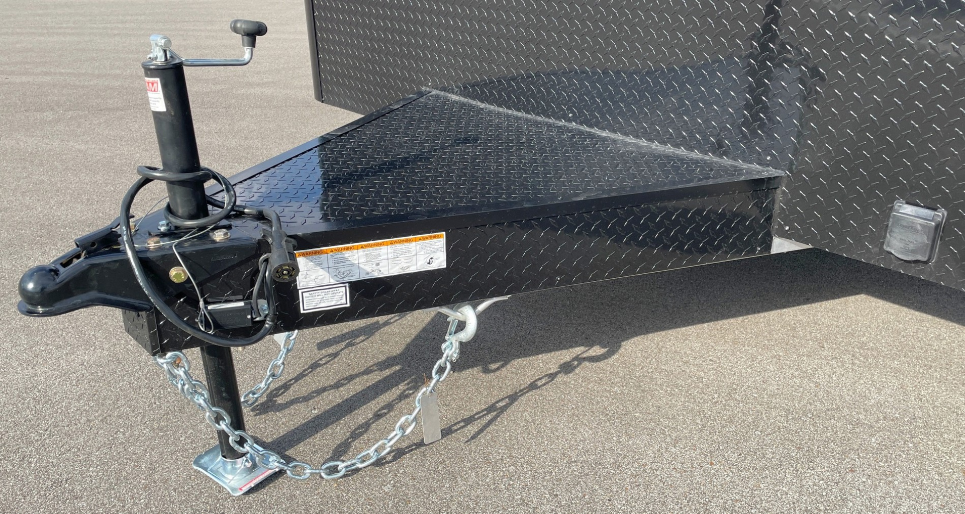 New ATC 24' ROM 400 Blackout Aluminum Car Hauler Trailer: AC, Escape Door, Coin Floor
