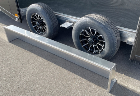 New ATC 24' ROM 400 Blackout Aluminum Car Hauler Trailer: AC, Escape Door, Coin Floor