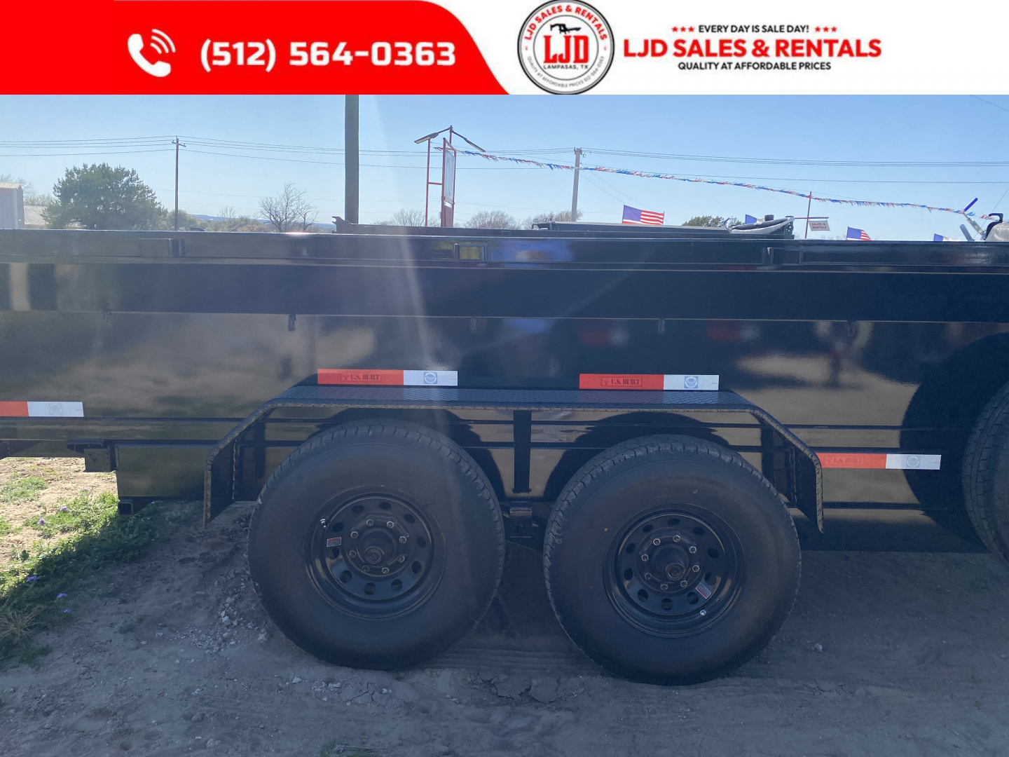 New 2026 US Built - Dump Trailer 16 x 2 - 16K GVWR