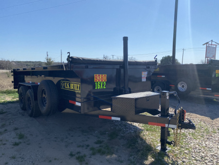 New 2026 US Built - Dump Trailer 16 x 2 - 16K GVWR