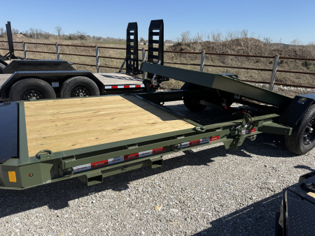 New 2026 Liberty LT14K83X22 Tilt Trailer 7KS GREEN B/O