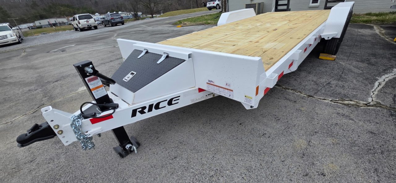 New 2026 Rice Trailers 14K 18+2 MAGNUM Equipment Trailer