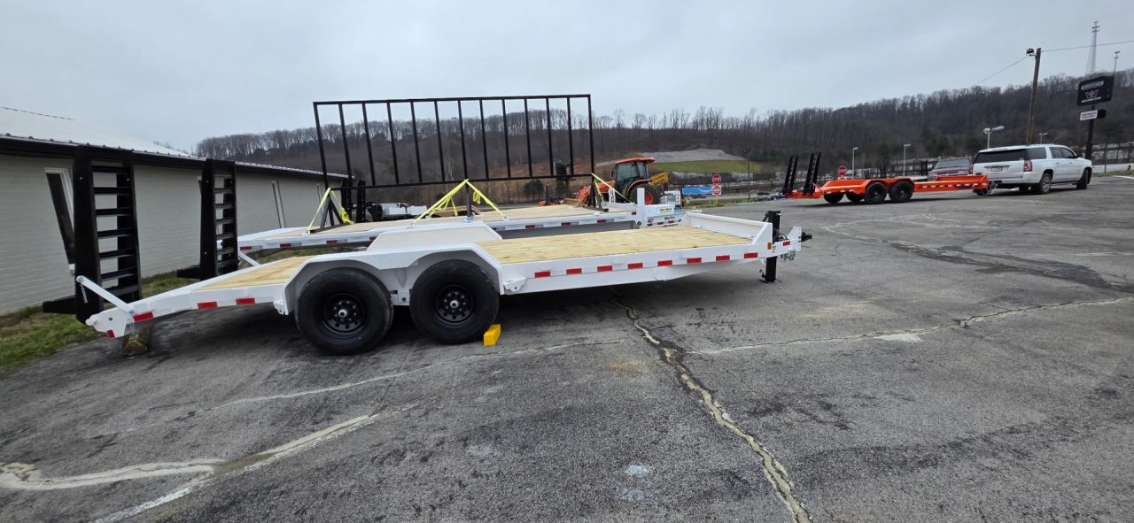 New 2026 Rice Trailers 14K 18+2 MAGNUM Equipment Trailer
