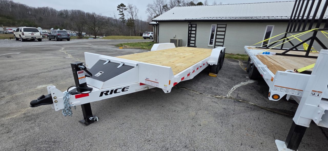 New 2026 Rice Trailers 14K 18+2 MAGNUM Equipment Trailer