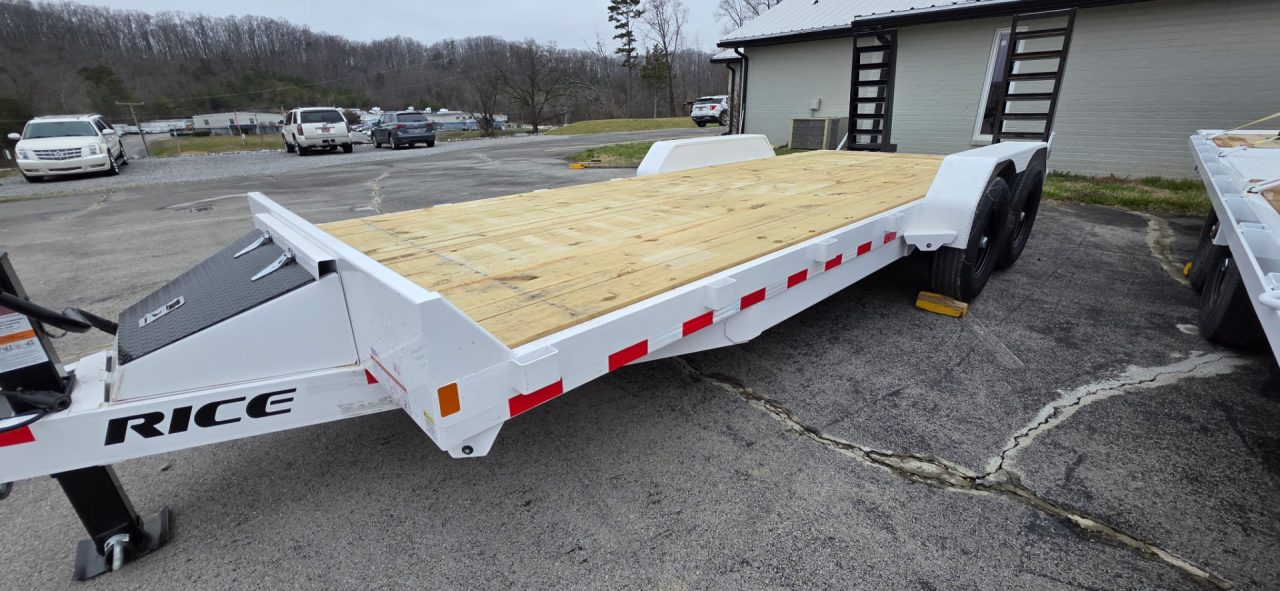 New 2026 Rice Trailers 14K 18+2 MAGNUM Equipment Trailer