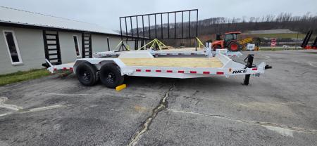 New 2026 Rice Trailers 14K 18+2 MAGNUM Equipment Trailer