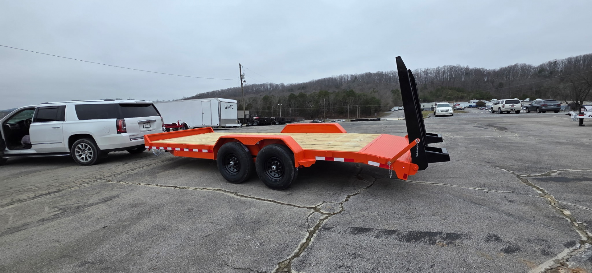 New 2026 Rice Trailers 14K 18+2 MAGNUM Equipment Trailer