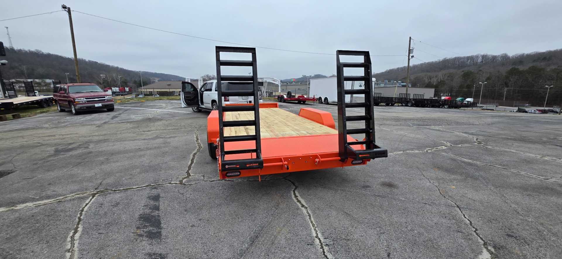 New 2026 Rice Trailers 14K 18+2 MAGNUM Equipment Trailer