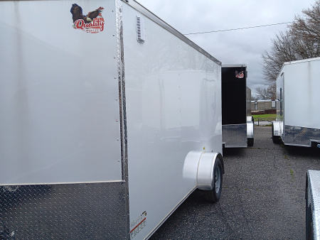 New 2026 Quality Cargo 7X12SA Enclosed Cargo Trailer