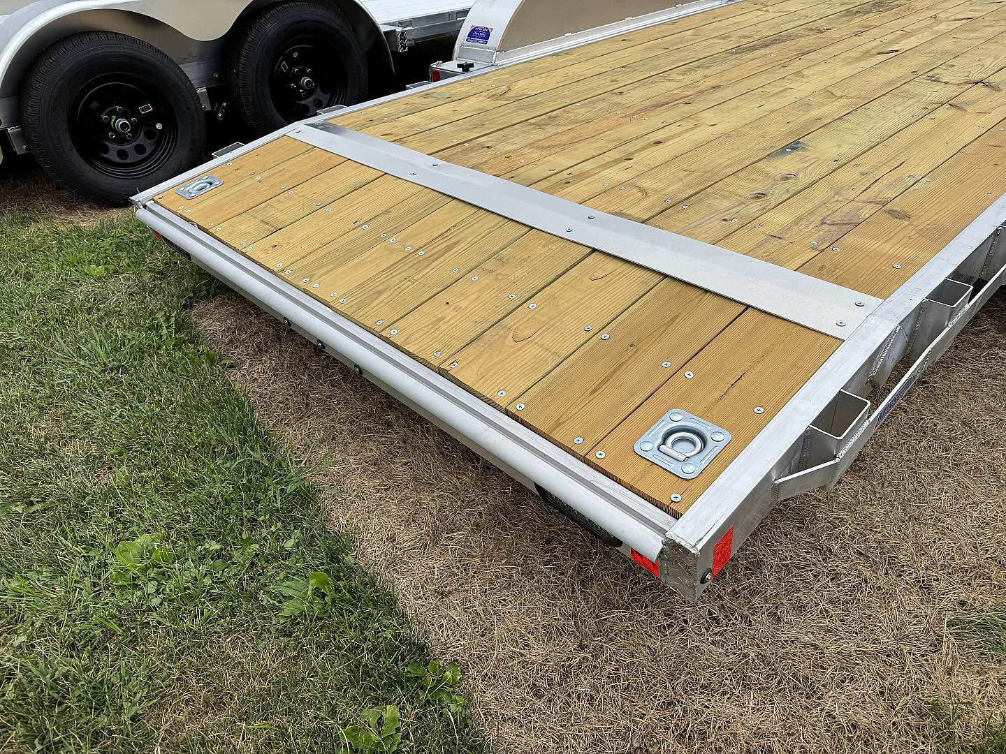 New 2026 Mission MOCH8X16W Car Hauler Wood Deck 7,000 LBGVW