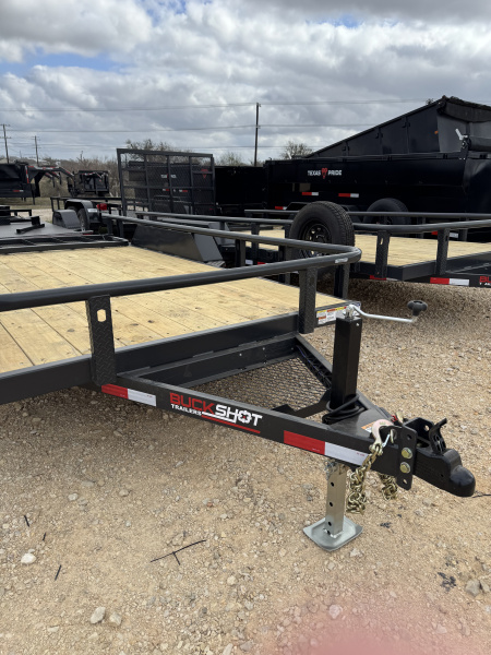 New 2026 Buckshot MFG 4 POINTER-3405 Utility Trailer