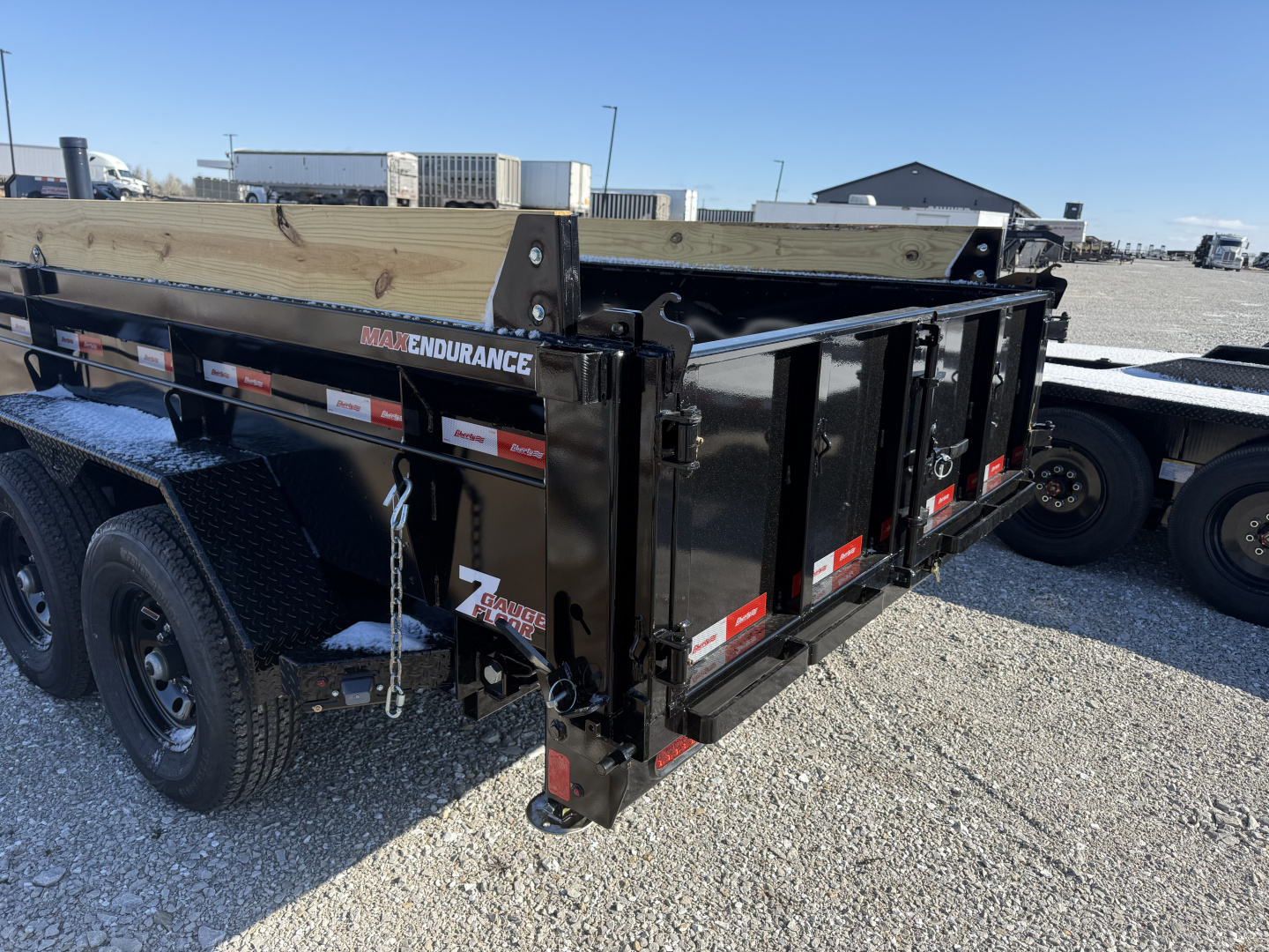 New 2026 Liberty LD14K83X14B8TS Dump Trailer BLACK B/O D&D