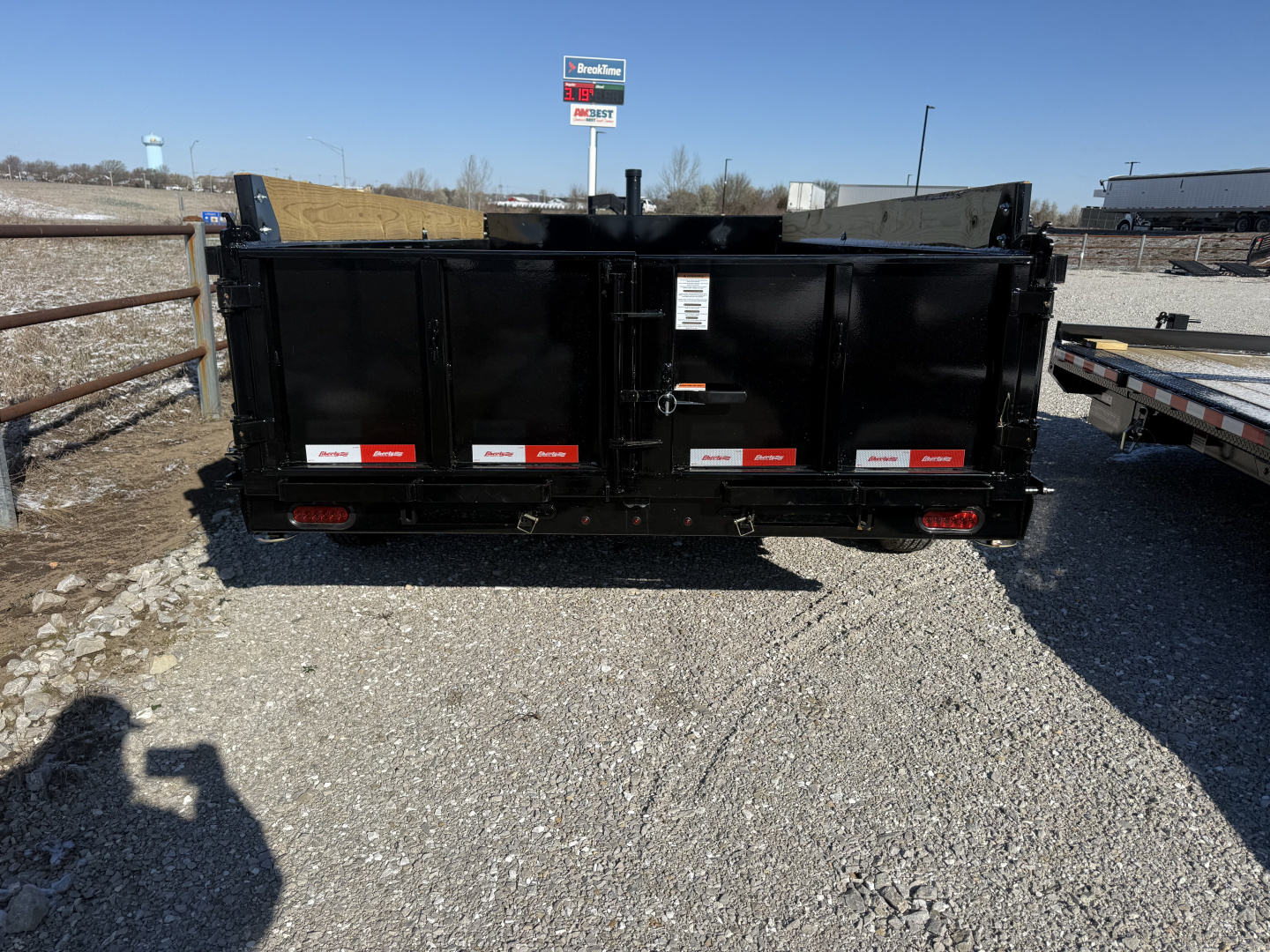 New 2026 Liberty LD14K83X14B8TS Dump Trailer BLACK B/O D&D