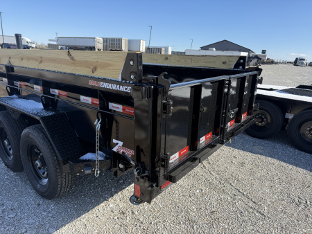New 2026 Liberty LD14K83X14B8TS Dump Trailer BLACK B/O D&D