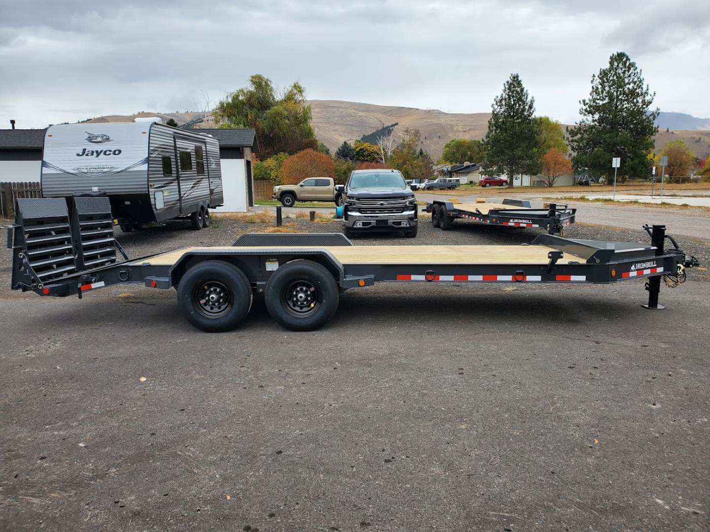 New 2026 Iron Bull 83x20 14k Equipment Trailer