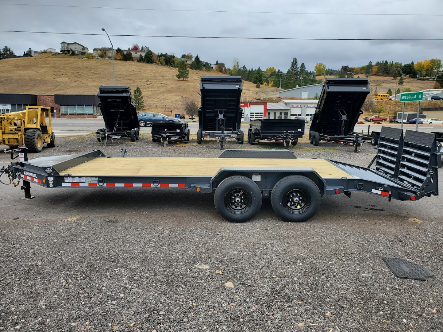 New 2026 Iron Bull 83x20 14k Equipment Trailer