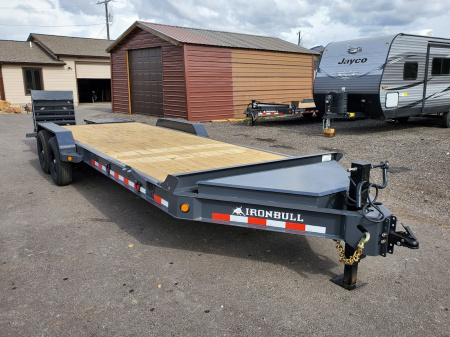 New 2026 Iron Bull 83x22 14k Equipment Trailer