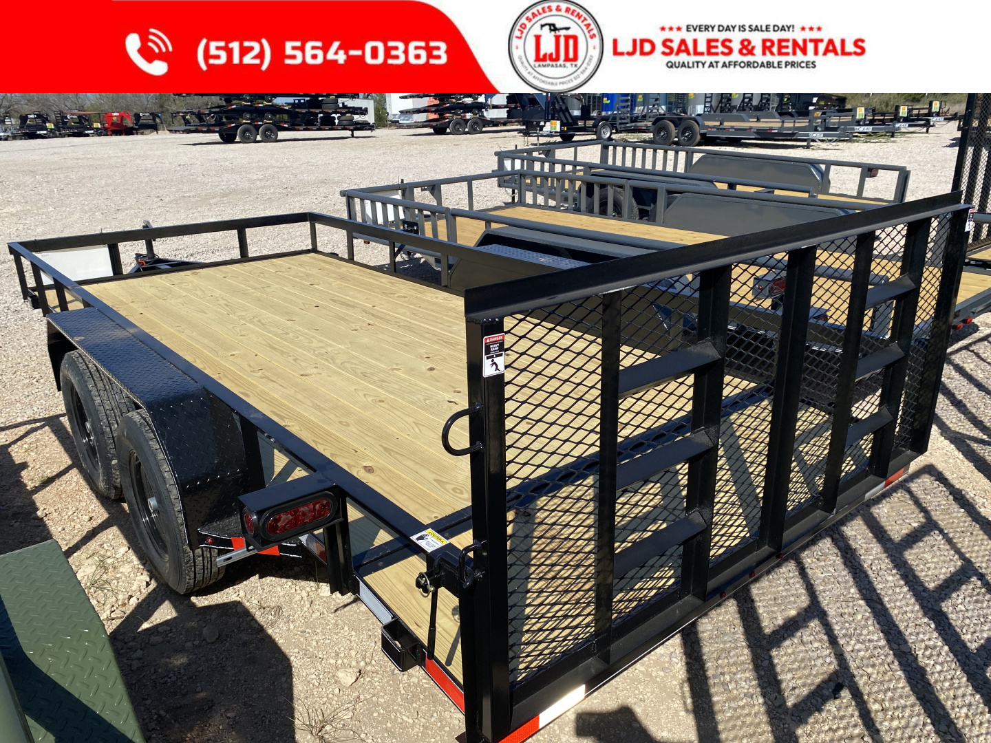 New 2026 Lacosta - 83"x 16' - Utility Trailer
