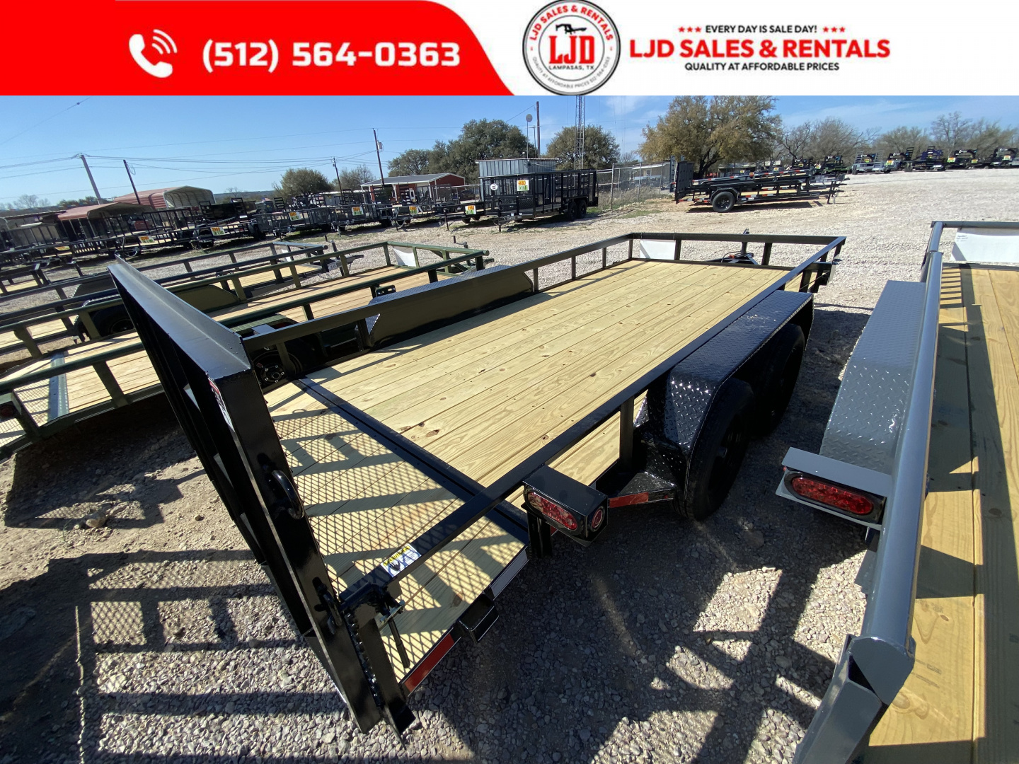 New 2026 Lacosta - 83"x 16' - Utility Trailer